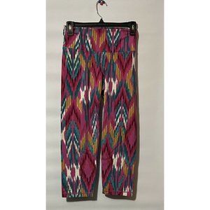 Old Navy Women's Medium Active Balance Legging - Multi Color Pink / Blue